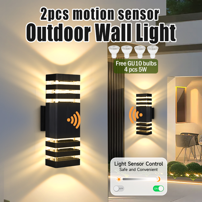 Xl Outdoor Lighting - Sensörlü Işık Dış Mekan Duvar Lambası