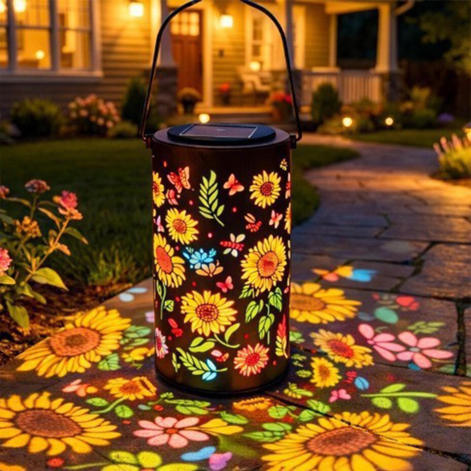 Outdoor Lighting For Patio - Ayçiçeği Güneş Enerjili Fener Hava Koşullarına