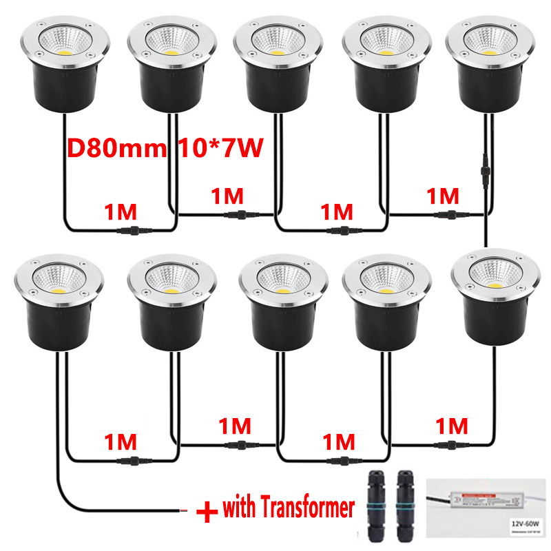 Outdoor Lighting Underground Wiring - 12V LED Yeraltı Işığı IP67 Su