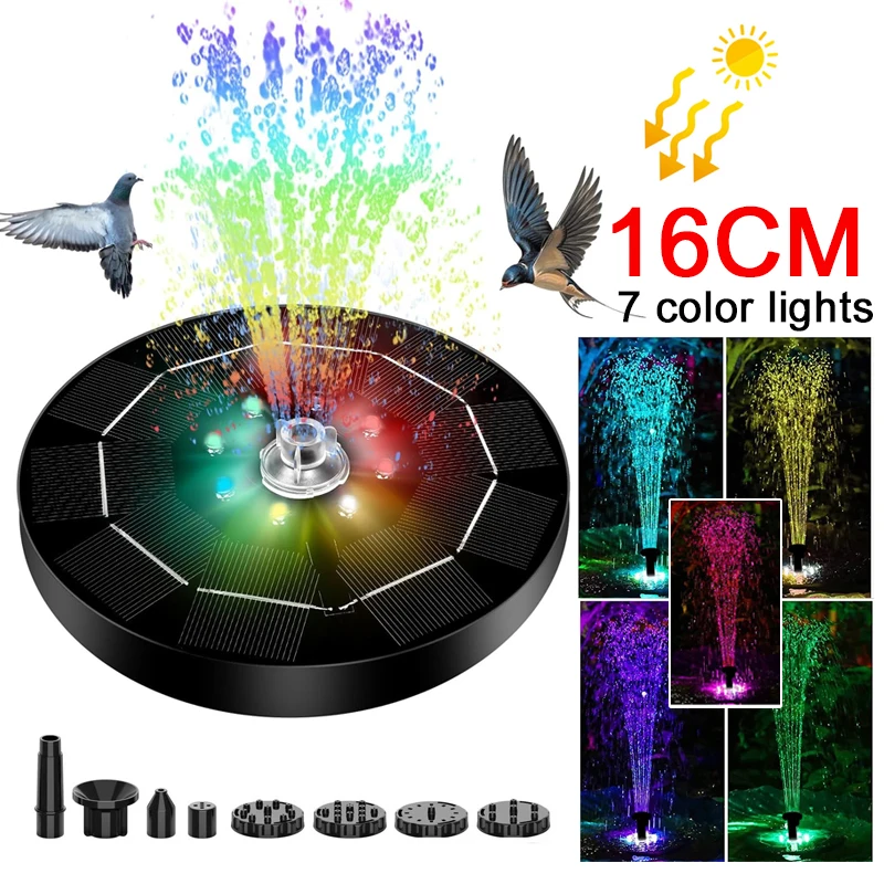 Outdoor Lighting Permanent - Çeşme ışık 7 renk LED ışık