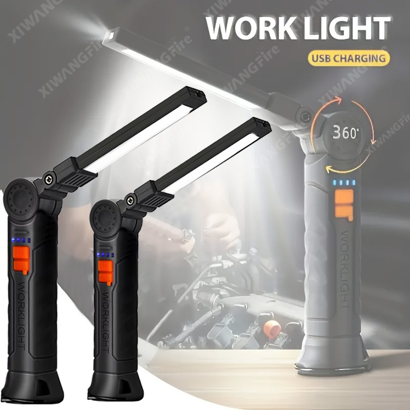 Outdoor Lighting Setup - Şarj Edilebilir LED El Feneri Çalışma