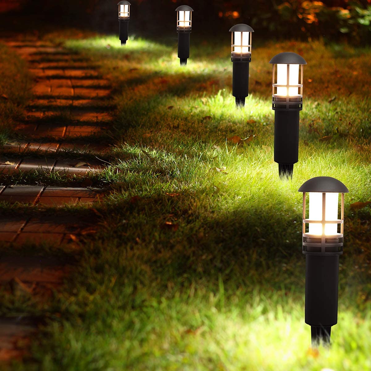 Landscape Spike Light - 8 adet LED açık bahçe çim