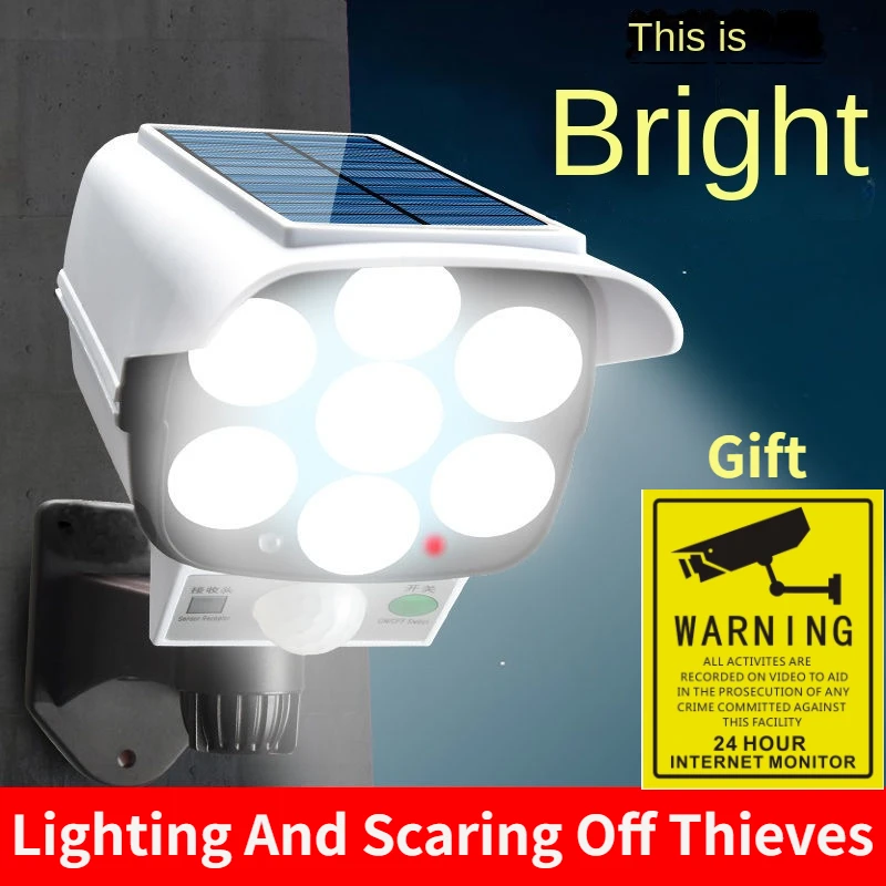 Outdoor Lighting Permanent - Açık Güneş Işığı Hareket Sensörü Güvenlik