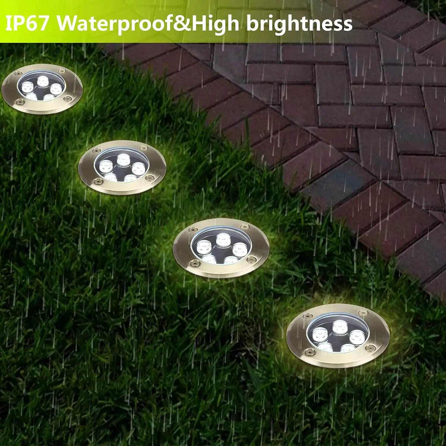 Outdoor Lighting Underground Wiring - Veranda, Basamak, Araba Yolu, Peyzaj Aydınlatması