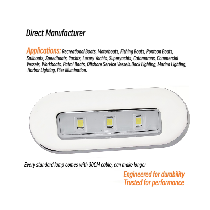Deck Step Light - 3W LED Nezaket Lambası 12V 24V