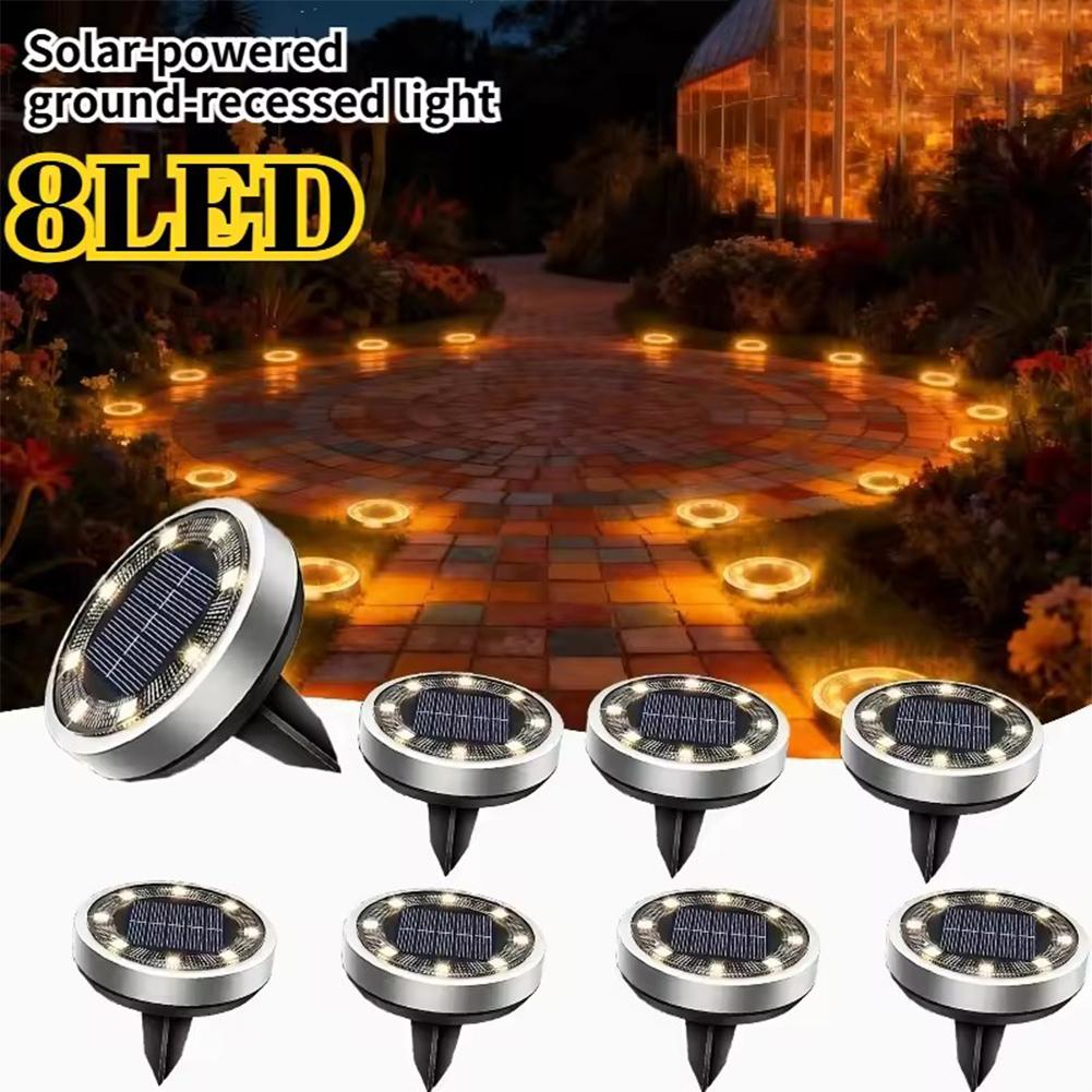 Deck Step Light - Güneş Enerjili Disk Işık IP68 Su