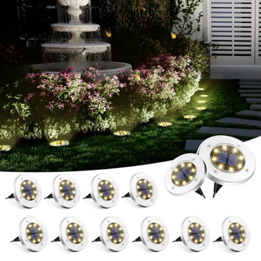 Outdoor Lighting Driveway - Güneş Enerjili Zemin Lambaları Dış Mekan