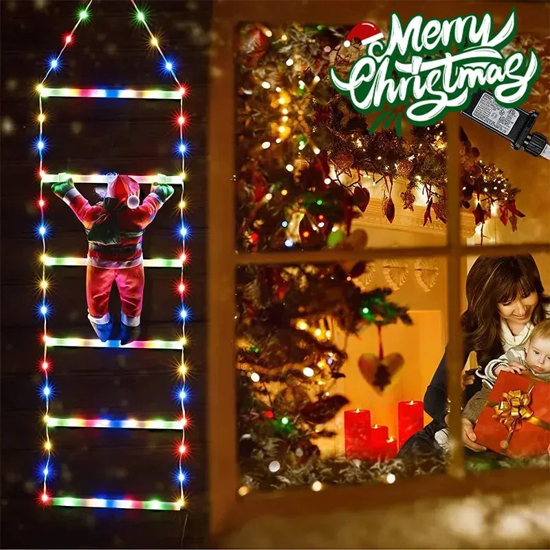 Noel baba ev için LED merdiven - Outdoor Lighting Led Strip incelemesi ve fiyatı