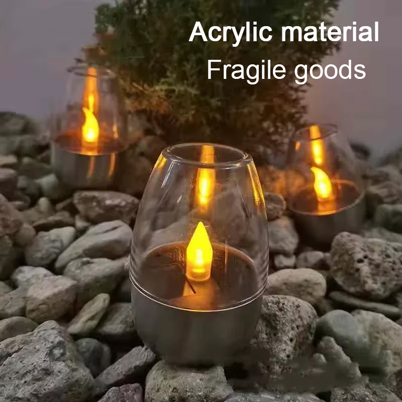 LED Güneş Mumlar Işık Alevsiz  - Outdoor Lighting Ideas For Party incelemesi ve fiyatı
