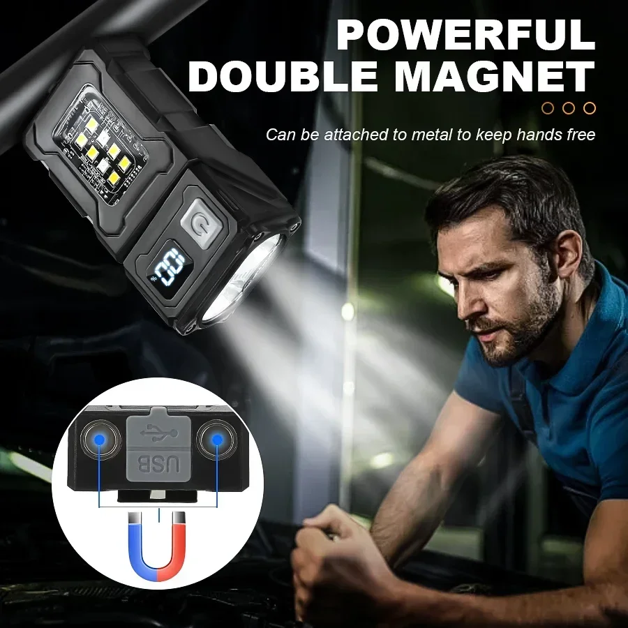 Mini Şarj Edilebilir LED Cep F - Outdoor Lighting Setup incelemesi ve fiyatı