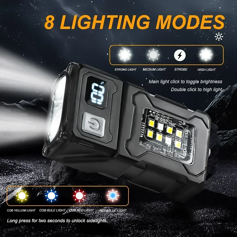 Mini Şarj Edilebilir LED Cep F - Outdoor Lighting Setup incelemesi ve fiyatı