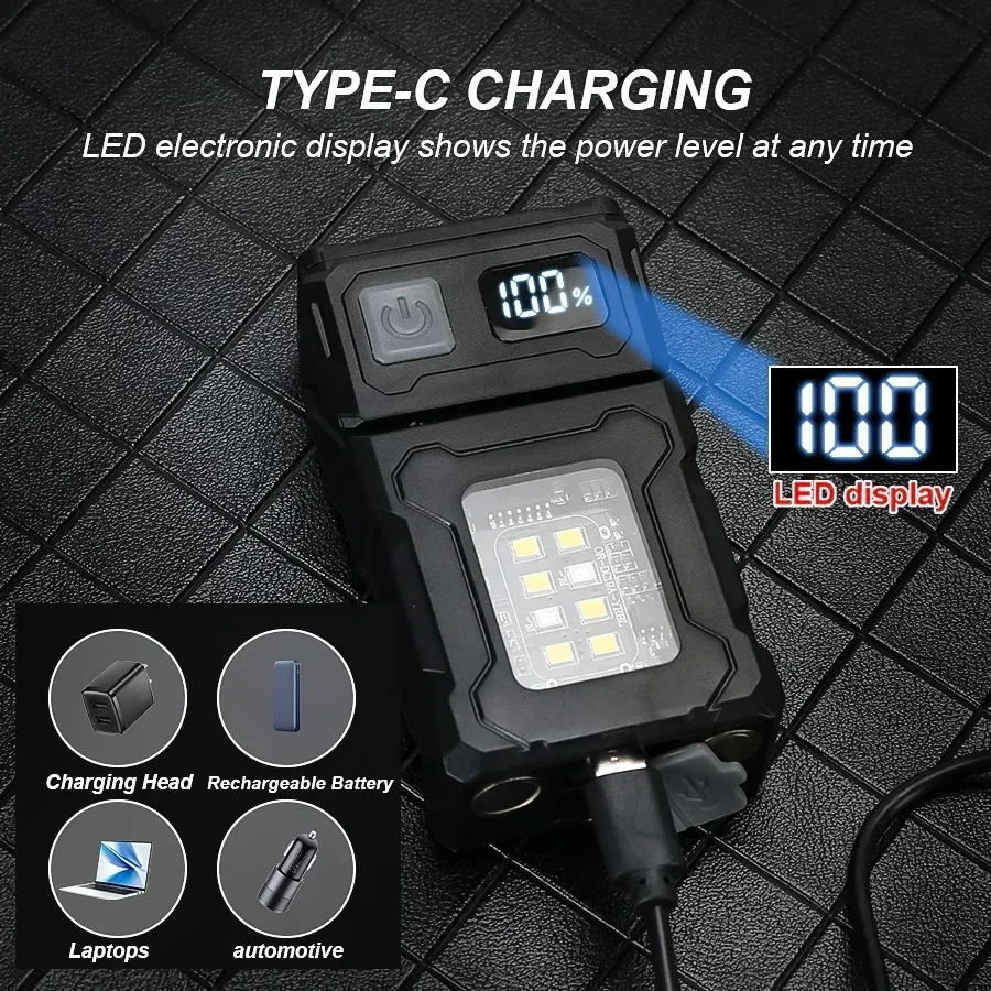 Mini Şarj Edilebilir LED Cep F - Outdoor Lighting Setup incelemesi ve fiyatı