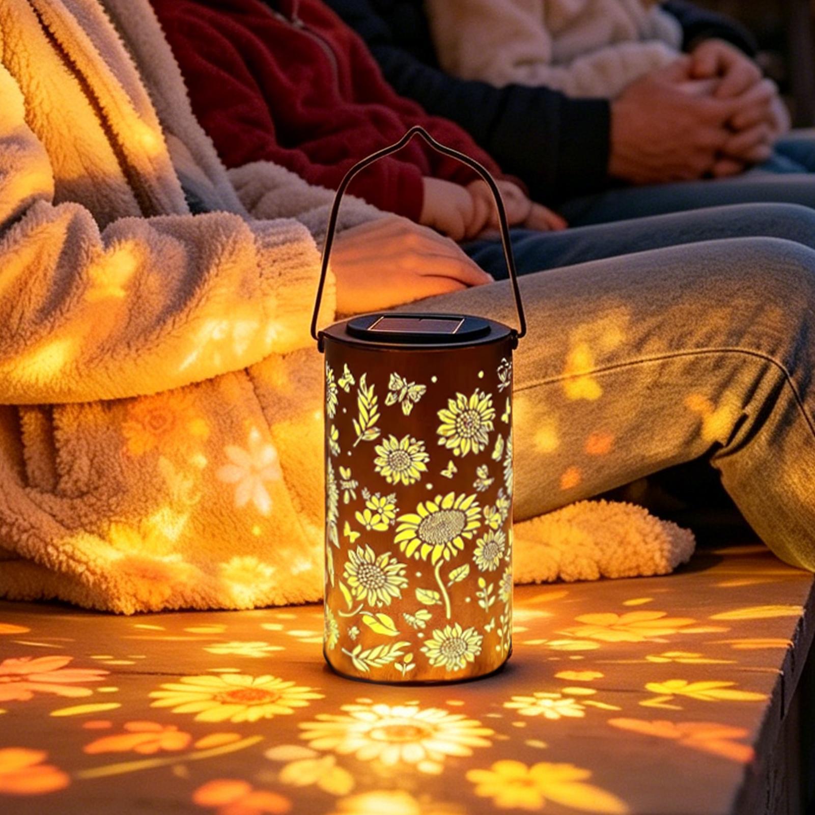 Ayçiçeği Güneş Enerjili Fener  - Outdoor Lighting For Patio incelemesi ve fiyatı