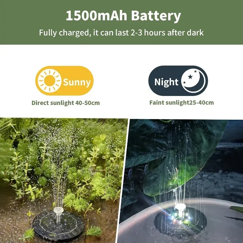 Çeşme ışık 7 renk LED ışık gün - Outdoor Lighting Permanent incelemesi ve fiyatı