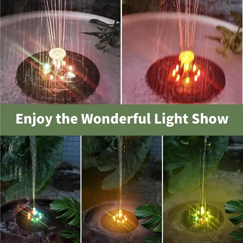 Çeşme ışık 7 renk LED ışık gün - Outdoor Lighting Permanent incelemesi ve fiyatı