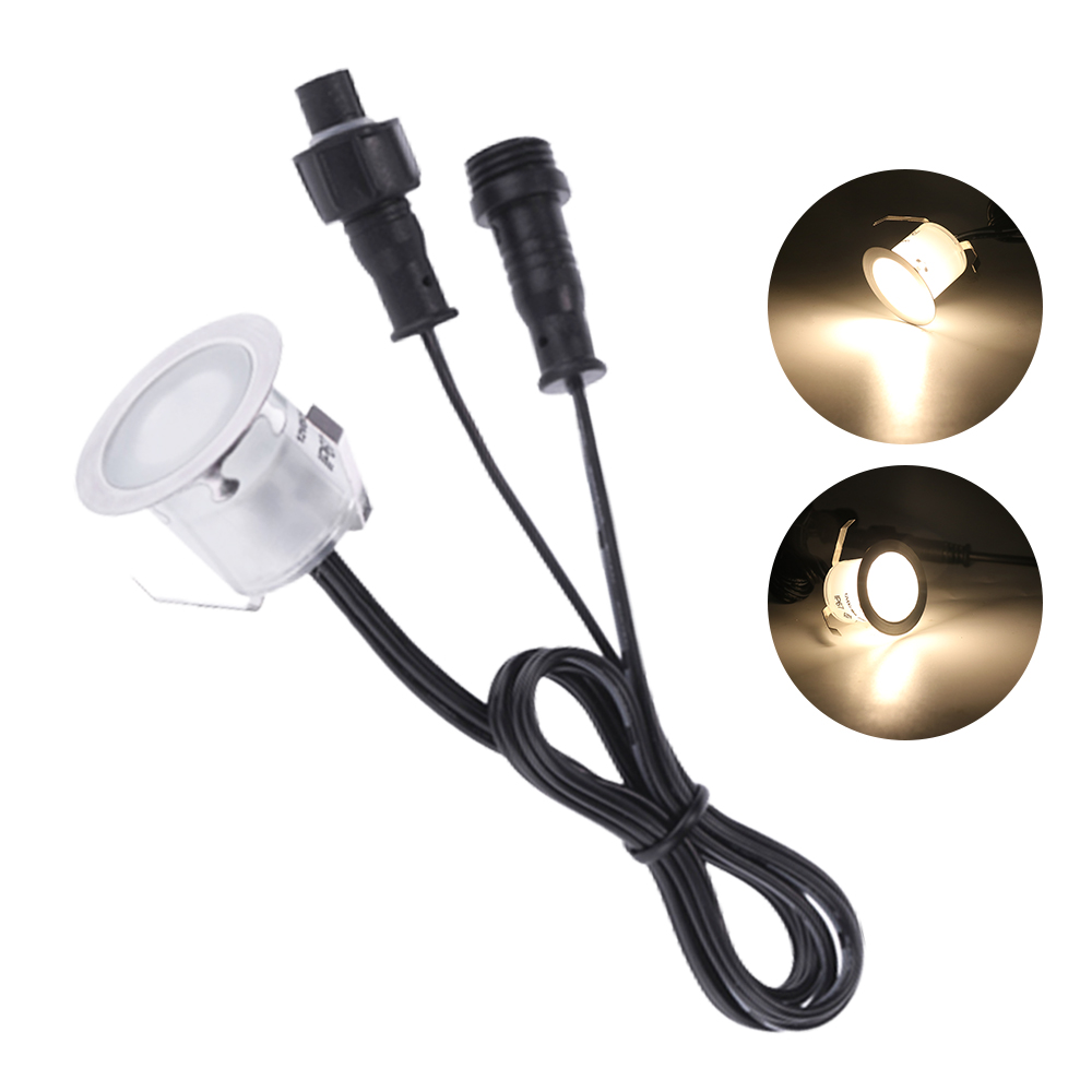 12V LED Güverte Işık Dış Mekan - Deck Step Light incelemesi ve fiyatı
