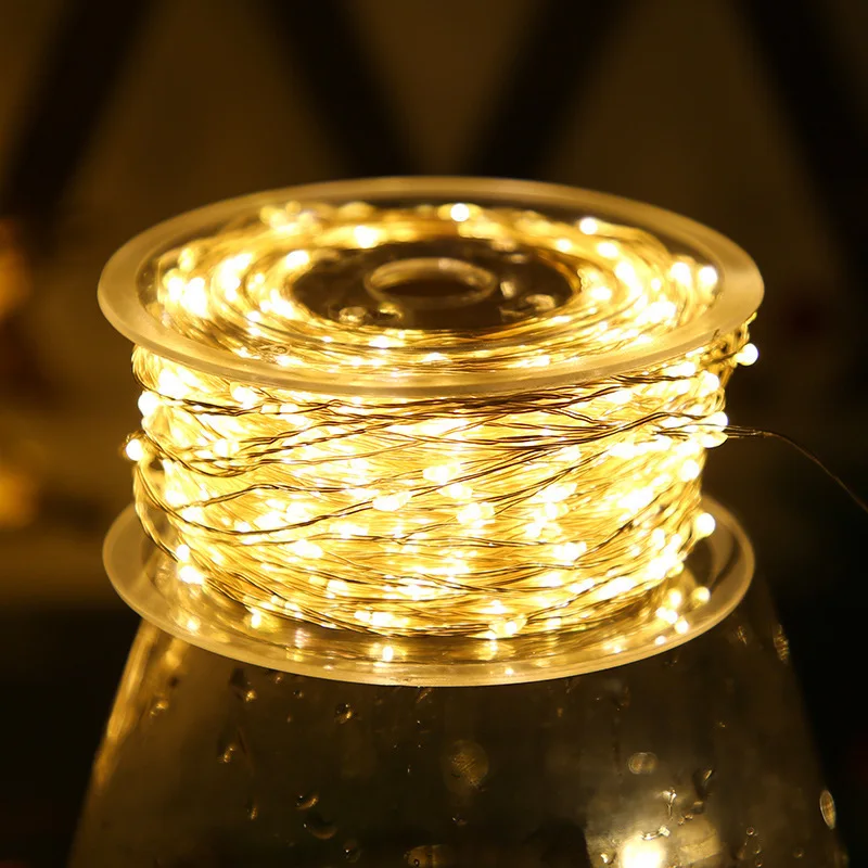 5 M/10 M/20 M LED Bakır Tel Di - Outdoor Lighting Ideas For Party incelemesi ve fiyatı