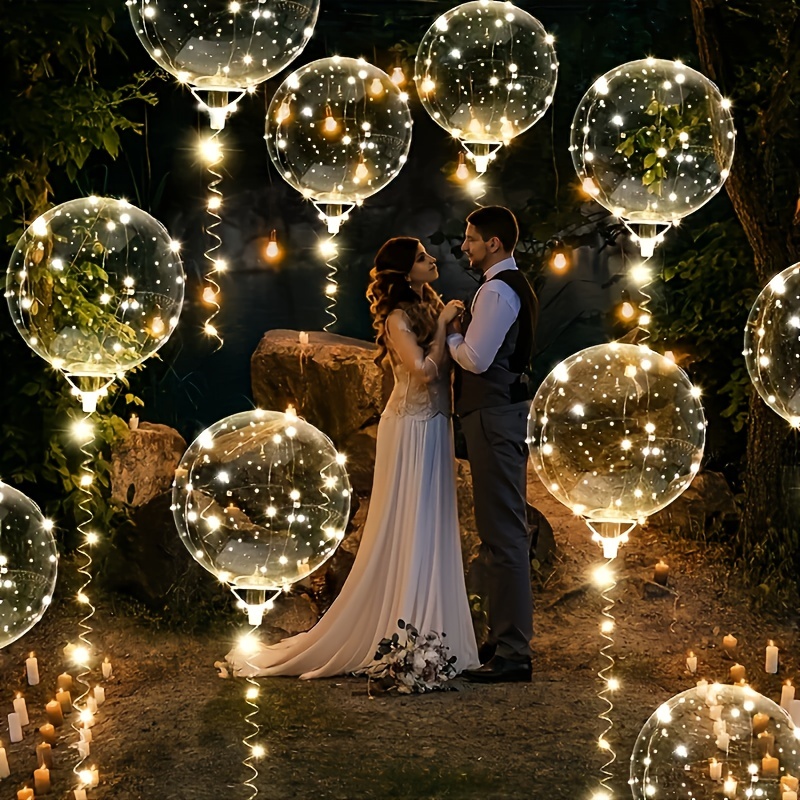 20 adet LED Işıklı Bobo Balon  - Outdoor Lighting Ideas For Party incelemesi ve fiyatı