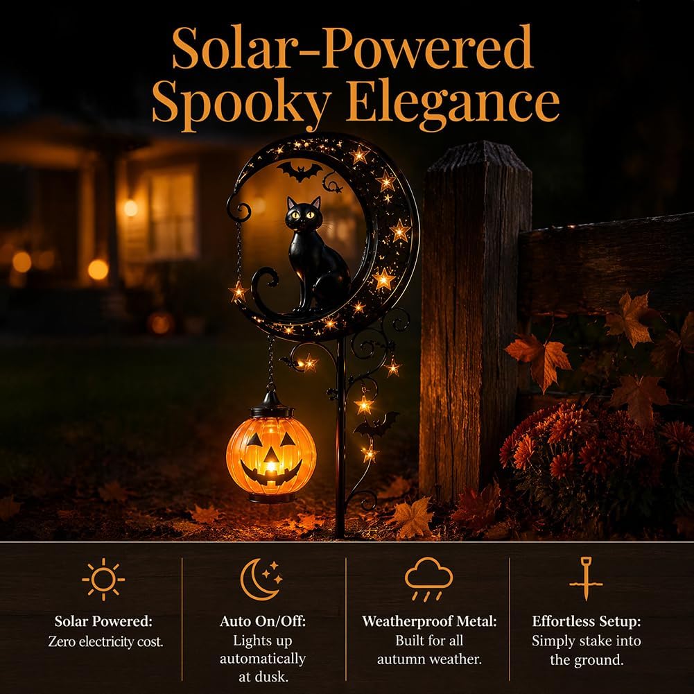 Güneş Enerjili Cadılar Bayramı - Outdoor Lighting Manufacturers incelemesi ve fiyatı