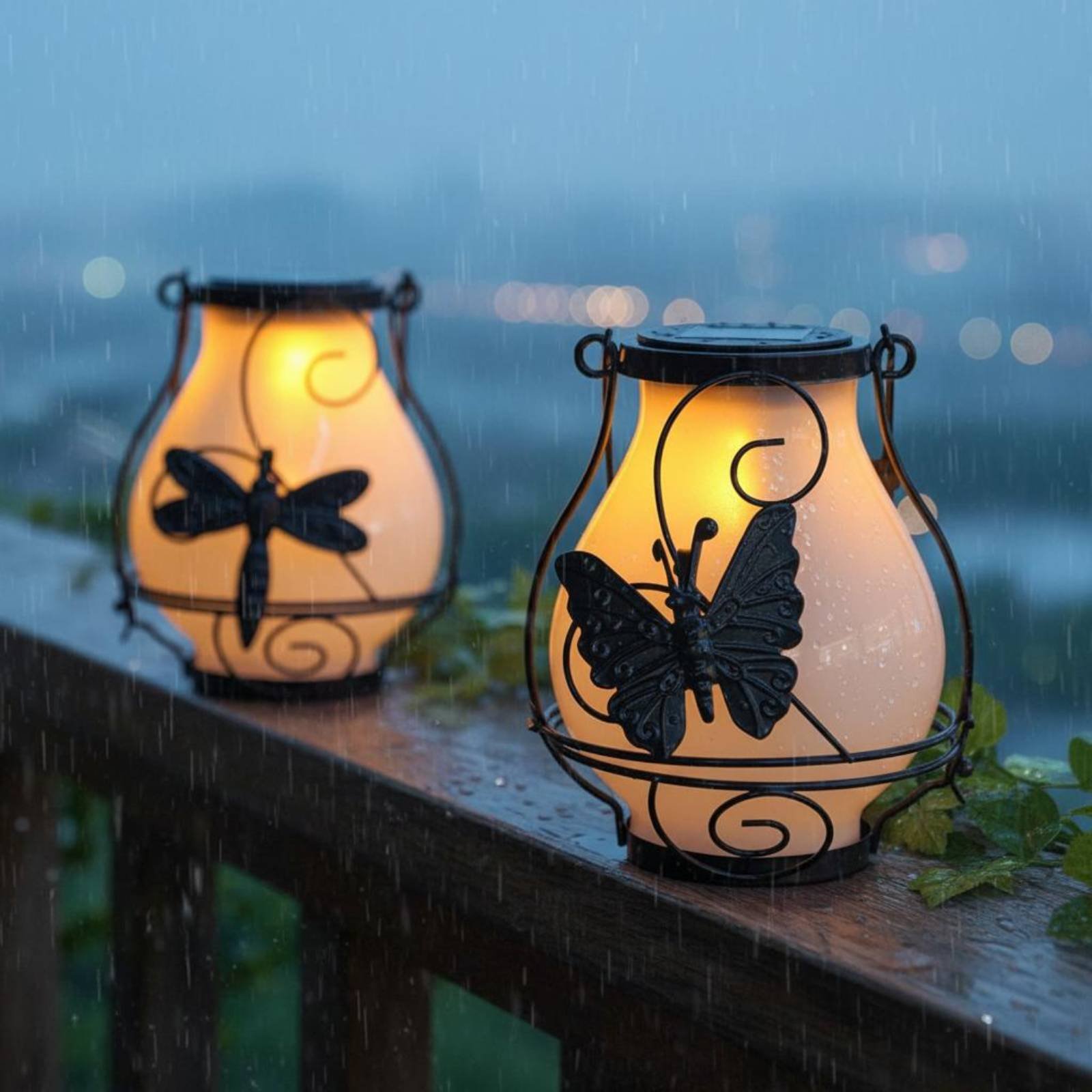 Güneş Enerjili Kelebek Feneri  - Outdoor Lighting For Patio incelemesi ve fiyatı