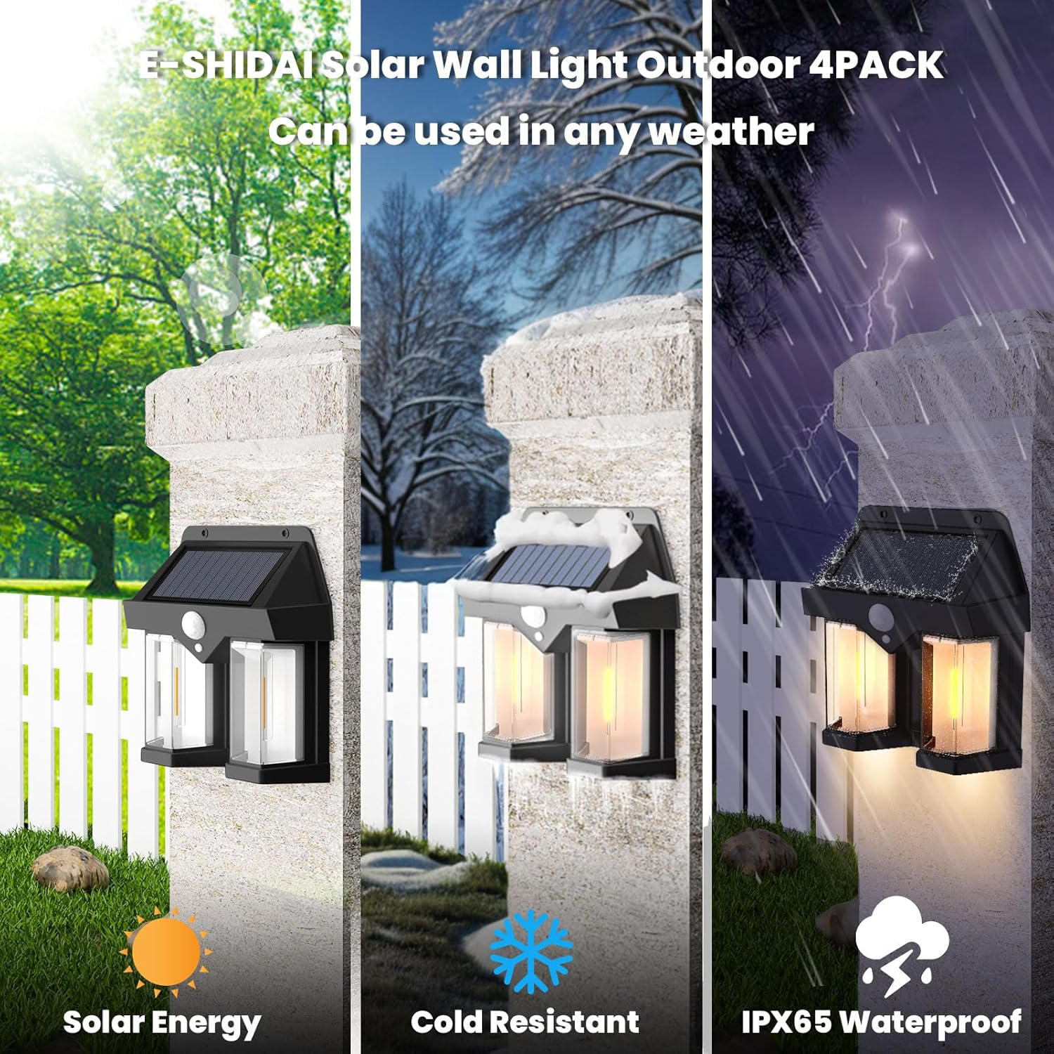Güneş Enerjili Duvar Lambası V - Outdoor Lighting Driveway incelemesi ve fiyatı