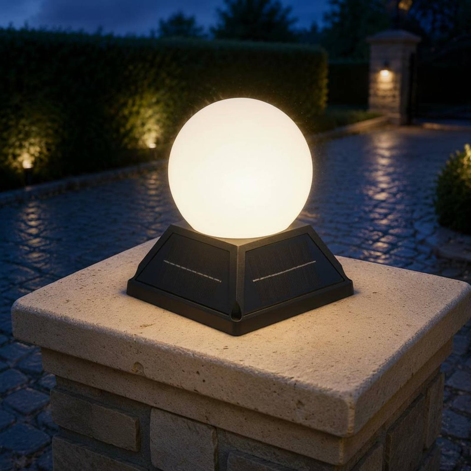 Güneş Enerjili Direk Başlığı L - Outdoor Lighting Globes incelemesi ve fiyatı