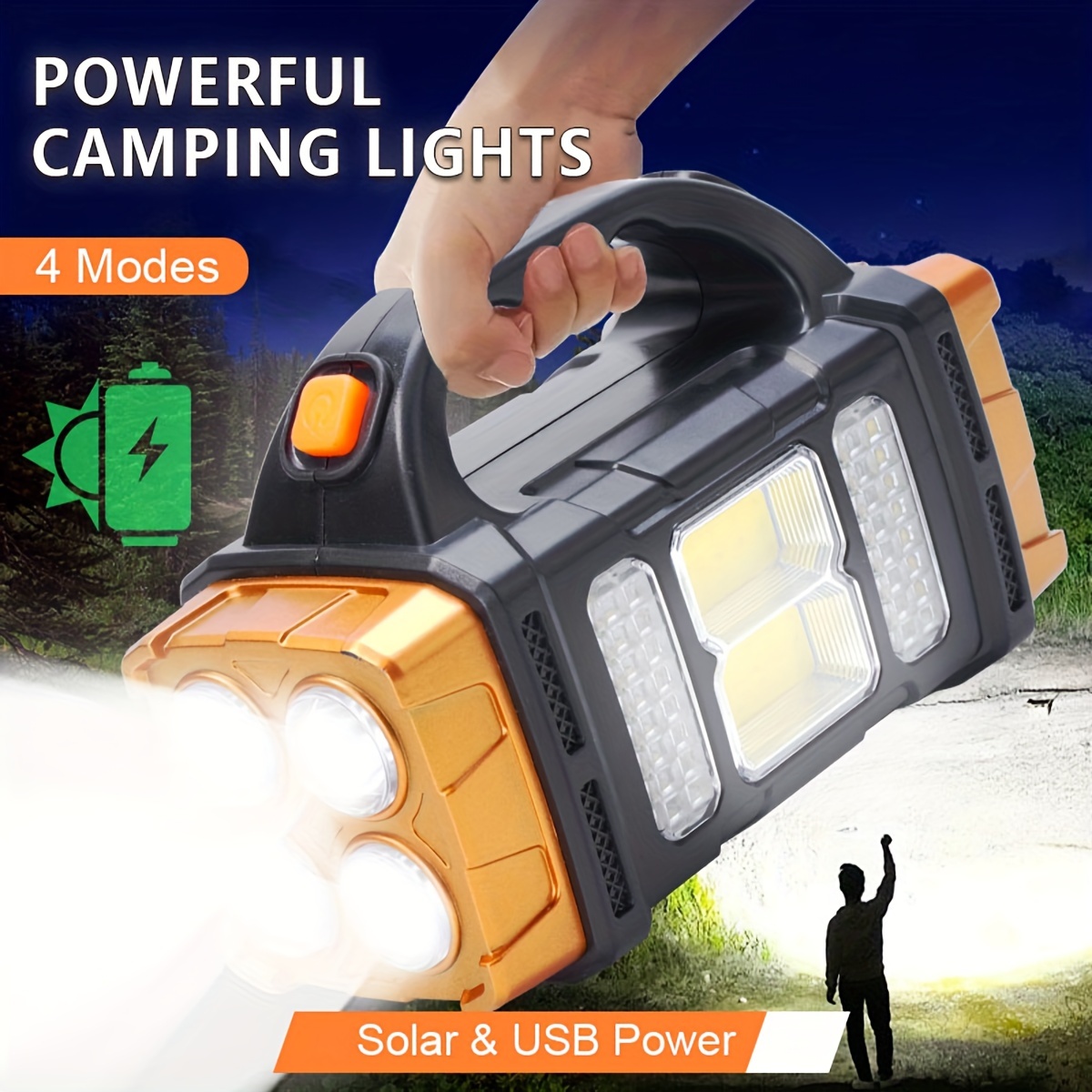 Yeni Yükseltilmiş Şarj Edilebi - Outdoor Lighting Permanent incelemesi ve fiyatı