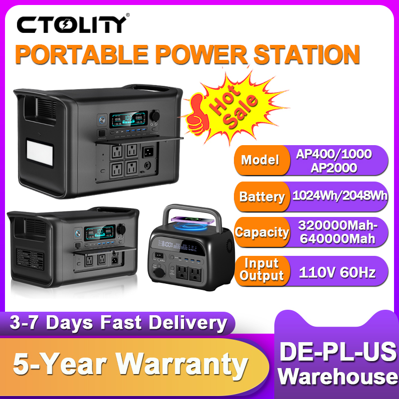 CTOLITY 2400W Taşınabilir Güç  - Xl Outdoor Lighting incelemesi ve fiyatı