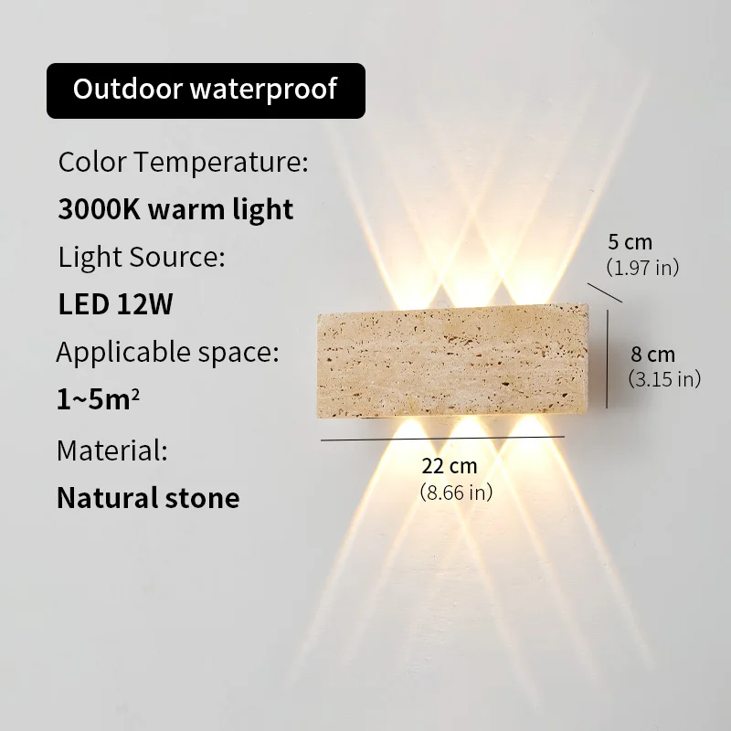Wabi-sabi LED Duvar Lambası Ba - Xl Outdoor Lighting incelemesi ve fiyatı