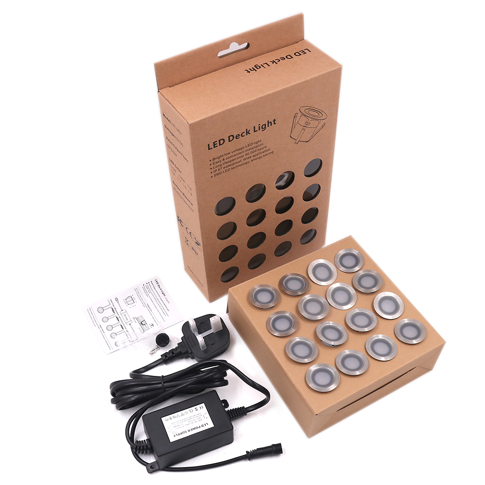 16 ışıkları LED güverte ışığı  - Deck Step Light incelemesi ve fiyatı