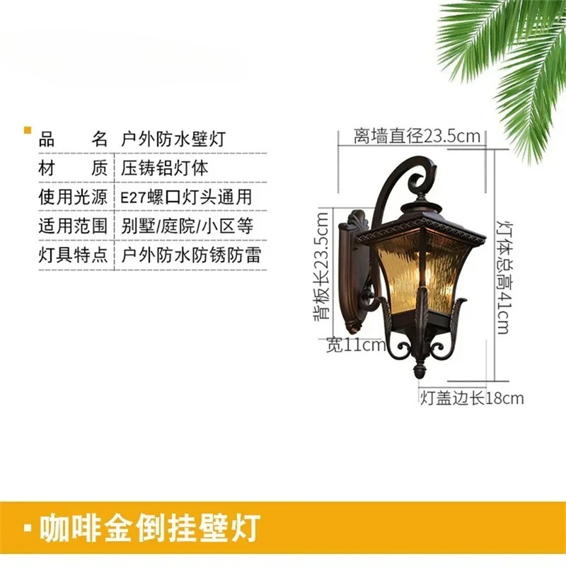 Villa Topluluğu Avrupa tarzı D - Xl Outdoor Lighting incelemesi ve fiyatı