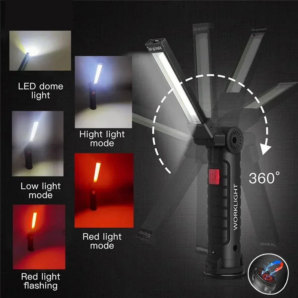LED COB El Feneri USB Şarj Edi - Outdoor Lighting Setup incelemesi ve fiyatı