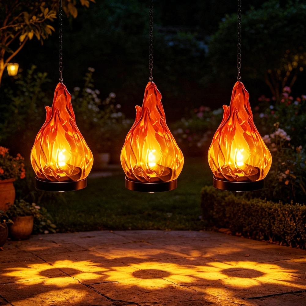 Güneş Enerjili Alev Efektli As - Outdoor Lighting For Patio incelemesi ve fiyatı