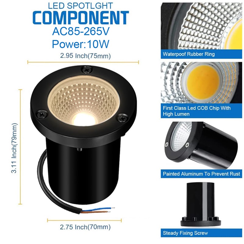 Açık In-zemin aydınlatması LED - Deck Step Light incelemesi ve fiyatı