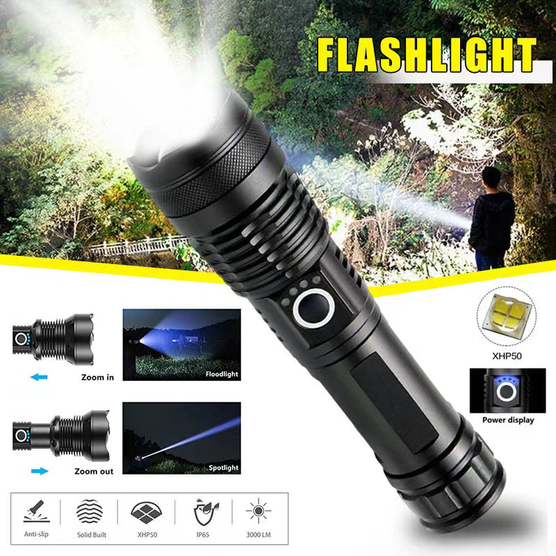 Yüksek Güçlü XHP70 Led El Fene - Outdoor Lighting Permanent incelemesi ve fiyatı