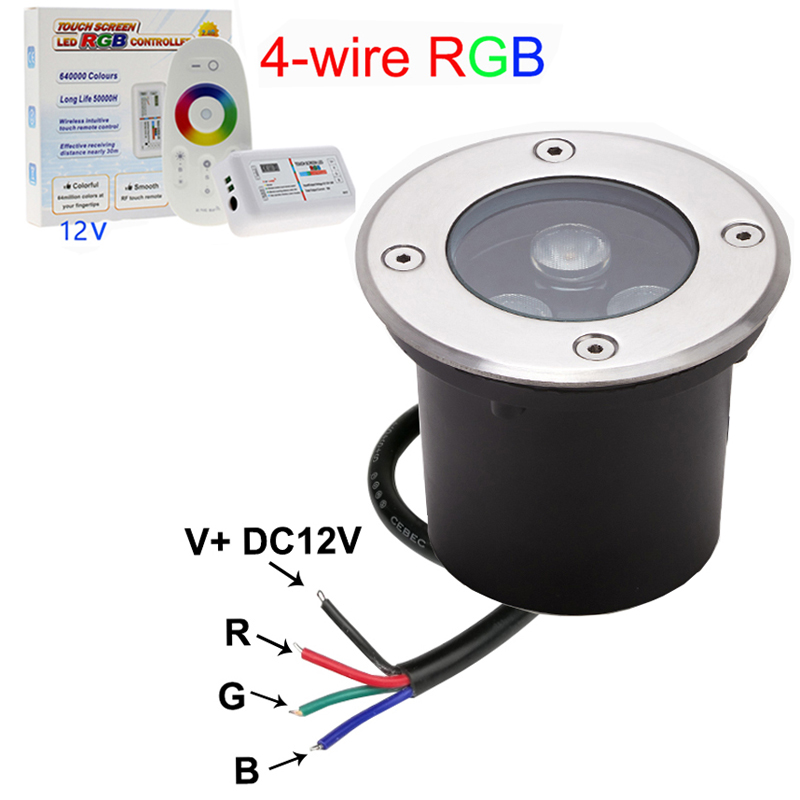 Harici kontrol 4-wire RGB LED  - Outdoor Lighting Underground Wiring incelemesi ve fiyatı